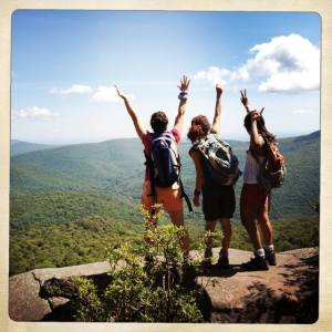 Hallelujah and praise be, we're in heaven! (AKA, Big Indian trail in Phoenicia, NY) 1006365_10151658187193434_1544168178_n