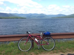 Happy bike = Happy life. Ashoken Reservoir path has no cars and gorgeous views